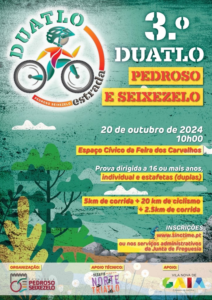 DUATLO SPRINT DE PEDROSO E SEIXEZELO 2024